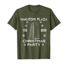 Load image into Gallery viewer, Nakatomi-Plaza Snowflake Christmas Party T-Shirt

