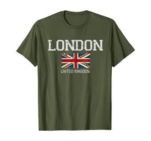 Load image into Gallery viewer, Vintage London England United Kingdom Souvenir Gift T-Shirt
