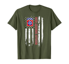 Load image into Gallery viewer, 82nd Airborne Division American Flag Tshirt
