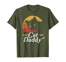 Load image into Gallery viewer, Cat Daddy Vintage Eighties Style Cat Retro Distressed  T-Shirt
