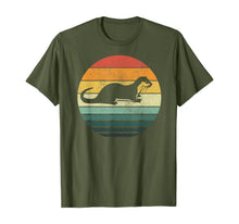 Load image into Gallery viewer, Sea Otter Shirt Sunset Retro Vintage 70s Animal Nature Lover T-Shirt
