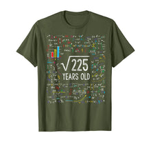 Load image into Gallery viewer, Square Root Of 225 15th Birthday 15 Year Old Gifts Math Bday T-Shirt
