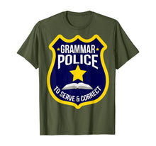 Load image into Gallery viewer, Cute Creative Grammar Police To Serve Correct Gift T-Shirt
