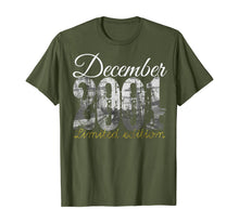 Load image into Gallery viewer, December 2001 Tee 18 Year Old Shirt 2001 18th Birthday Gift T-Shirt
