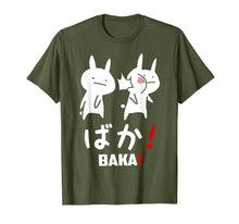 Load image into Gallery viewer, Funny Anime Baka Rabbit Slap Japanese Gift T-Shirt
