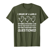 Load image into Gallery viewer, I Dream Of A World Ironic Jokes Sarcastic Gift T-Shirt-2183057
