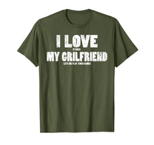 Load image into Gallery viewer, I Love It When My Girlfriend Lets Me Play Video Games Gamer T-Shirt-1323608
