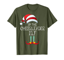 Load image into Gallery viewer, I'm The Cheerleader Elf Family Matching Christmas Gift Group T-Shirt
