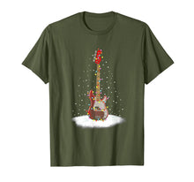 Load image into Gallery viewer, Christmas Guitar Funny Guitarist Christmas Gifts T-Shirt-813603
