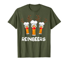 Load image into Gallery viewer, Reinbeers Funny Reindeer Beer Christmas Drinking Xmas Gift T-Shirt

