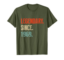 Load image into Gallery viewer, 1969 classic Legendary since 1969 birthday T-Shirt
