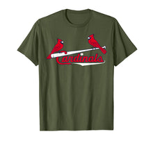Load image into Gallery viewer, Cardinal Sports T Shirt - St Louis Baseball Fan T-shirt TEE
