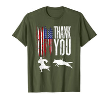 Load image into Gallery viewer, Zero Bark Thirty Thank Hero Dog T-Shirt
