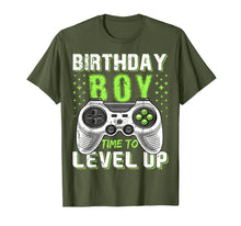 Load image into Gallery viewer, Birthday Boy Time to Level Up Video Game Birthday Shirt Gift
