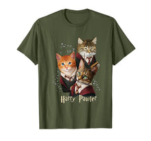 Load image into Gallery viewer, Potter Cats Cute Harry Pawter Kitten gift for Her T-Shirt-742317
