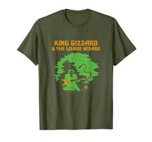 Load image into Gallery viewer, king gizzard and the lizard wizard shirt
