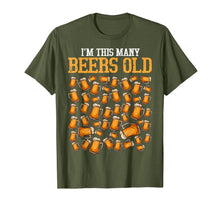 Load image into Gallery viewer, Funny 50 Year Old Beer Drinking Gag Gift, 50th Birthday T-Shirt
