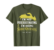 Load image into Gallery viewer, I'm not procrastinating I'm doing Side Quests - RPG Gamer T-Shirt-291838
