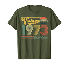 Load image into Gallery viewer, 47 Years Old Gift Vintage 1973 Limited Edition 47th Birthday T-Shirt-402610
