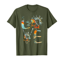 Load image into Gallery viewer, Love Skull Flower Rock And Roll Hand T-Shirt-315313
