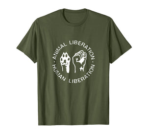 Animal Rights Liberation Vegan Vegetarian T-Shirt