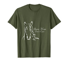 Load image into Gallery viewer, Barn Hair Don't Care Horse Farming T-Shirt Messy Hair Tee
