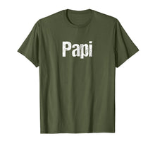Load image into Gallery viewer, Mens Fun Father&#39;s Day Shirt for Dad, Papi. Hispanic, Latino Shirt
