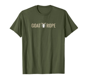 Goat Rope Military Veteran CF Charlie Foxtrot T Shirt 10822