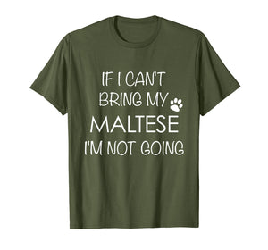 Maltese Dog Tee Shirts for Maltese Mom Dad T-Shirts Gifts
