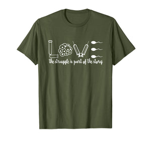IVF T-shirt, Infertility T-shirt, IVF Mom & Dad