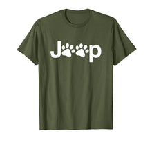 Load image into Gallery viewer, Funny Jeep Paw Prints Dogs &amp; Jeeps Owner Men Women Gift T-Shirt
