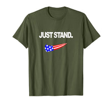 Load image into Gallery viewer, Just Stand Flag Respect Shirt
