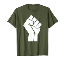 Load image into Gallery viewer, Raised Fist - Black Power T-Shirt
