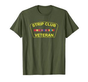 Military Strip Club Veteran T Shirt 20509