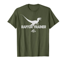 Load image into Gallery viewer, Jurassic World Raptor Trainer Silhouette Graphic T-Shirt
