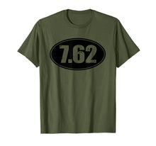 Load image into Gallery viewer, Mens 7.62 SKS AK47 Rifle Ammo Gun Bullet Size Dbl Sided Shirt
