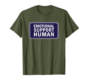 Emotional Support Human T-Shirt - Shirt for Service People