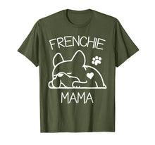 Load image into Gallery viewer, Frenchie Mama Tshirt French Bulldog Shirt for women wife
