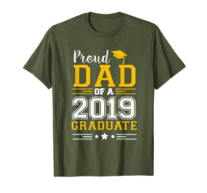 Mens Matching Proud Dad Of A 2019 Graduate Set Shirt