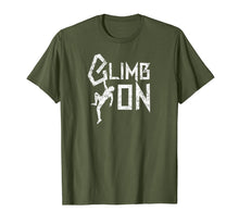 Load image into Gallery viewer, Mountain Climber Gift, Rock Climbing T-Shirt
