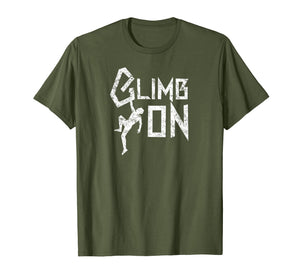 Mountain Climber Gift, Rock Climbing T-Shirt