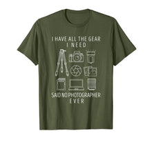 Load image into Gallery viewer, Photography Lover Gift T-Shirt Funny Camera Photographer Tee
