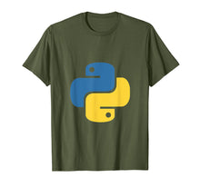 Load image into Gallery viewer, Official Python Logo for Developers T-Shirt
