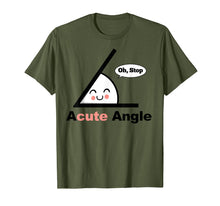 Load image into Gallery viewer, Acute Angle funny Math Teacher Math Pun Gift Shirt

