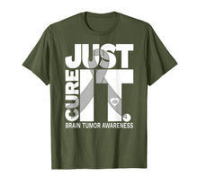 Load image into Gallery viewer, Brain Tumor Awareness Just Cure It T-Shirt
