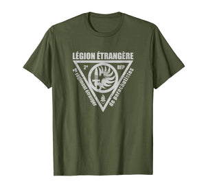 French Foreign Legion Paratrooper T shirt - 2 Rep