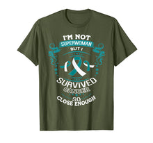 Load image into Gallery viewer, I Survived Cancer - Cervical Cancer Awareness Shirt
