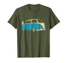 Load image into Gallery viewer, Surf Van Beach Hippie Style Touring Van T-Shirt
