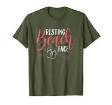 Load image into Gallery viewer, Summer Beach Scene Shirts Resting Beach Face Tee
