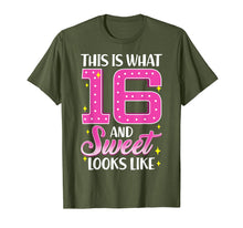 Load image into Gallery viewer, Womens Sweet Sixteen Birthday T Shirt 16th Birthday Shirt

